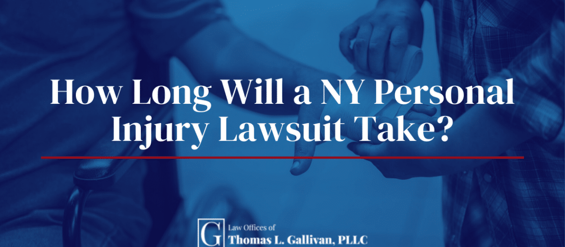 How Long Does a NY Personal Injury Lawsuit Take?